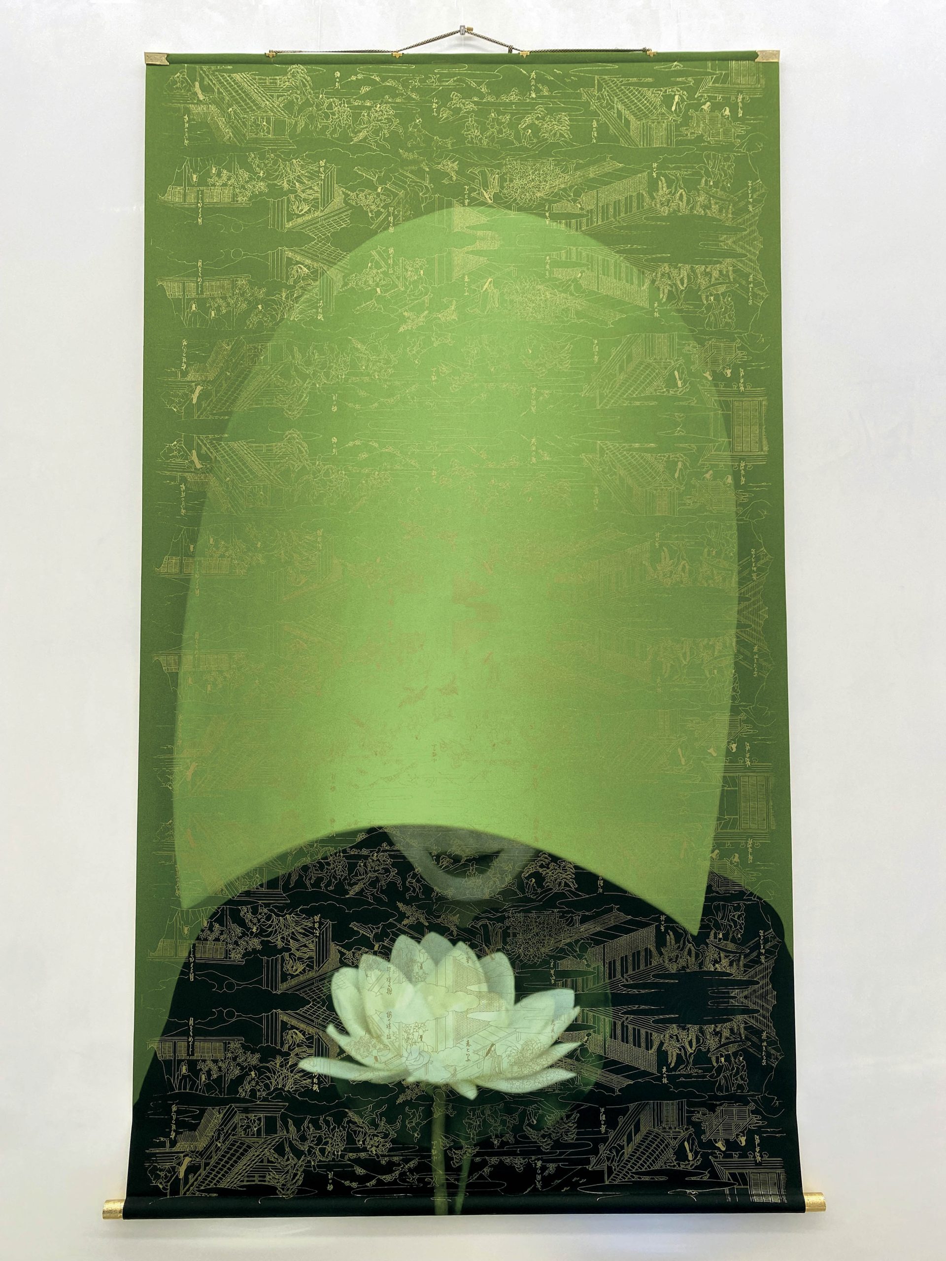Kimiko Yoshida, Le Dit du Genji XLI, 2022, 200 x 110 cm, 23.500,- Euro