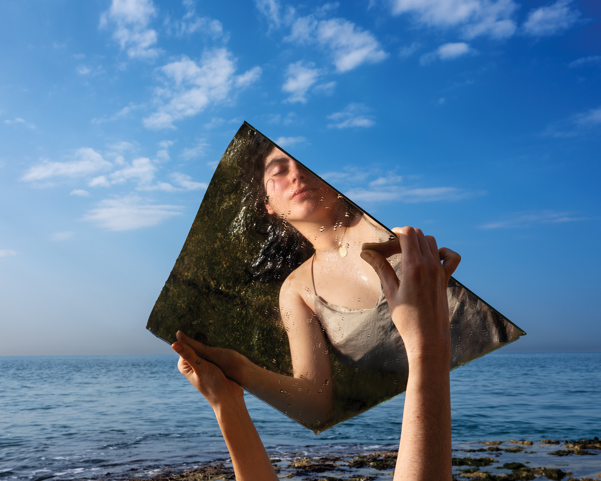 Rania Matar-Rianna (With Mirror), Amshit, Lebanon, 2024